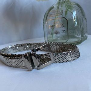 Elegant Silver Belt Accessory